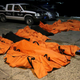 Bodies recovered by the LIbyan coastguard.